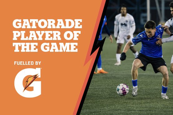 Andres Delascio is our @gatorade Player of the Match

#FuelledByG