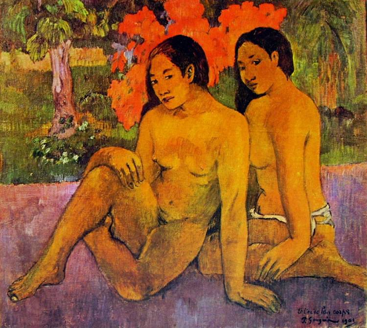Ho chiuso gli occhi per vedere. - P. Gauguin - (Gauguin - 'L'oro dei loro corpi')