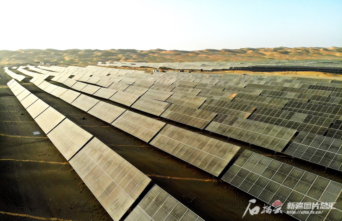 With a 1.3 million kW installed capacity of #solarpower, Tarim Oilfield in NW China has for the 1st time crossed the 100 million-kWh milestone for single-month #greenpower output, reaching 101.44 million kWh as of Sunday, enough to meet annual power demand for 600,000 households.