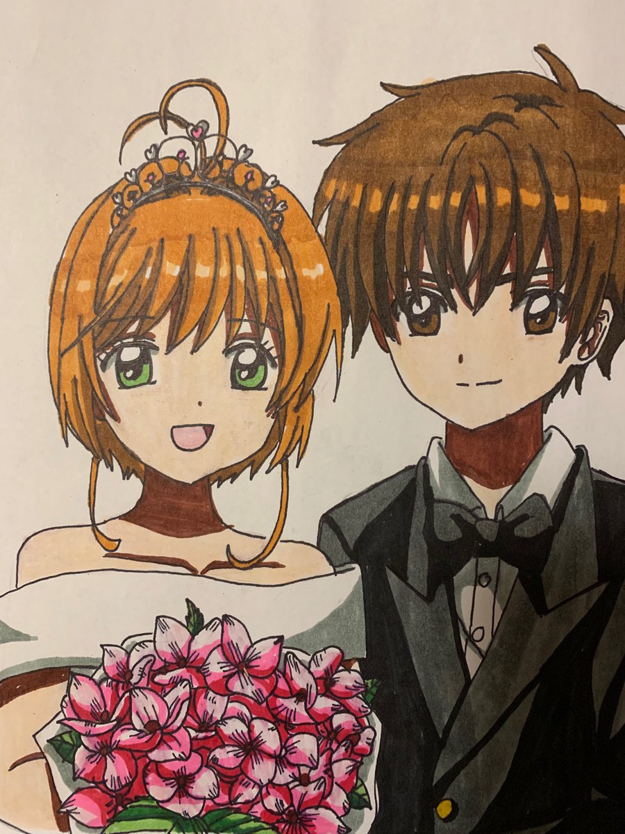 Sakura & Syaoran wedding 🌸🐺 ❤️

#CardCaptorSakura #ccsakura #CLAMP