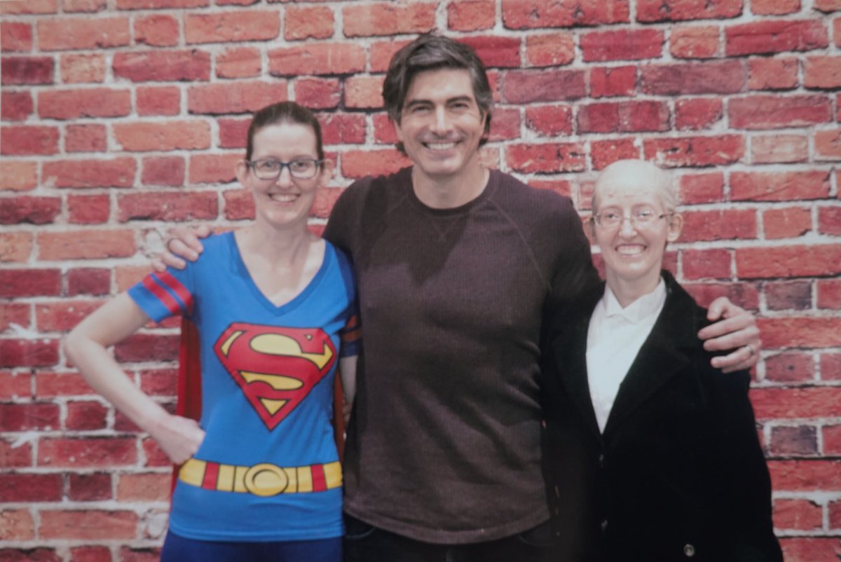 “It’s a bird! It’s a plane! It’s #Superman!” It was super cool for @sheldon_spock1 & I to meet #BrandonRouth @PopConYXE in Saskatoon yesterday!! He was so kind & friendly, & he loved our cosplay!! So cool!! #saskatoonexpo #saskatoonexpo2024 #saskatoonentertainmentexpo #theatom