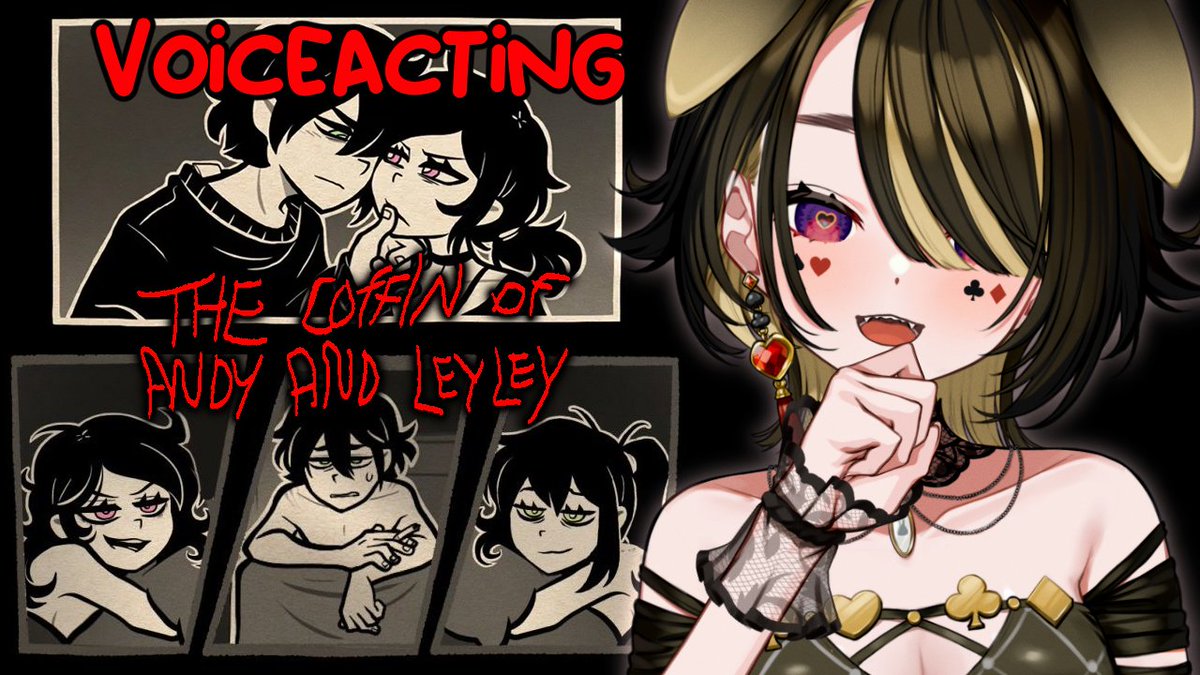 I'VE BEEN WANTING TO DO THIS SINCE FOREVER! LET'S FINALLY VOICE ACT AND PLAY THE COFFIN OF ANDY AND LEYLEY IN ~30MIN!

👇👀 Waiting room below!