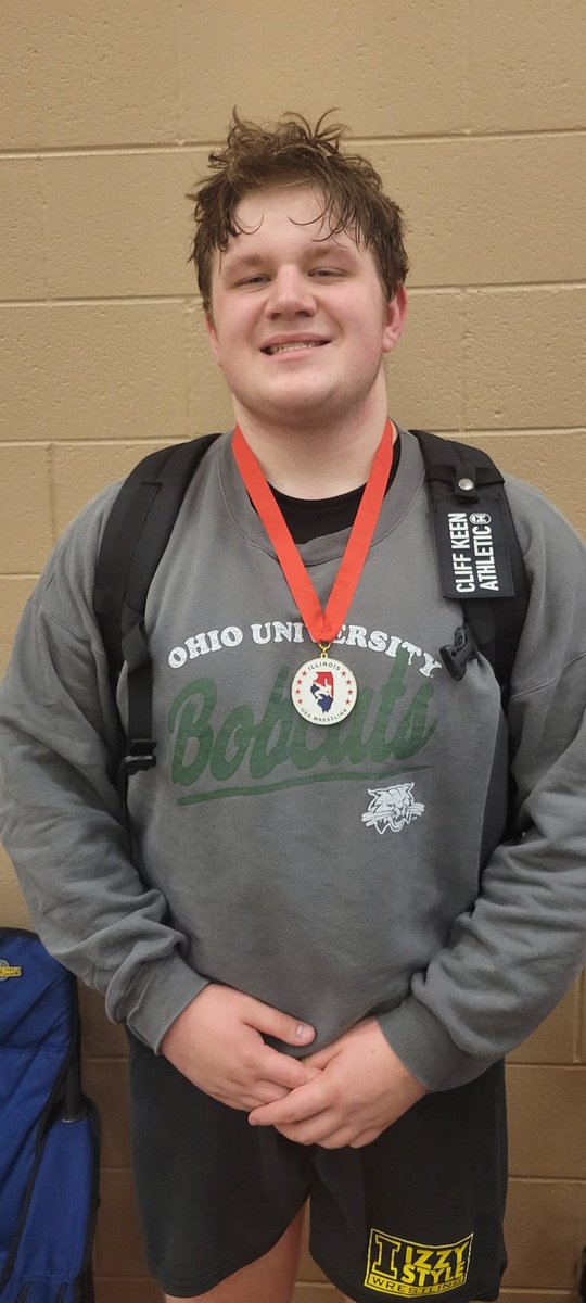 Congrats to <a href="/WyattSchmitt2/">Wyatt Schmitt</a> for your second place finish at IL Freestyle State. He will be representing IL in Fargo this summer.