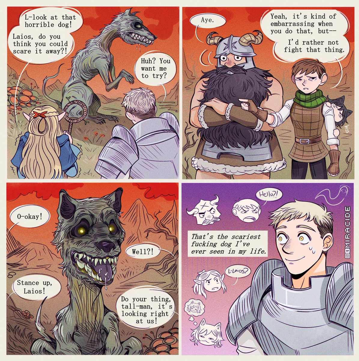 pt. 10: could this be dog? [elden ring/dungeon meshi]