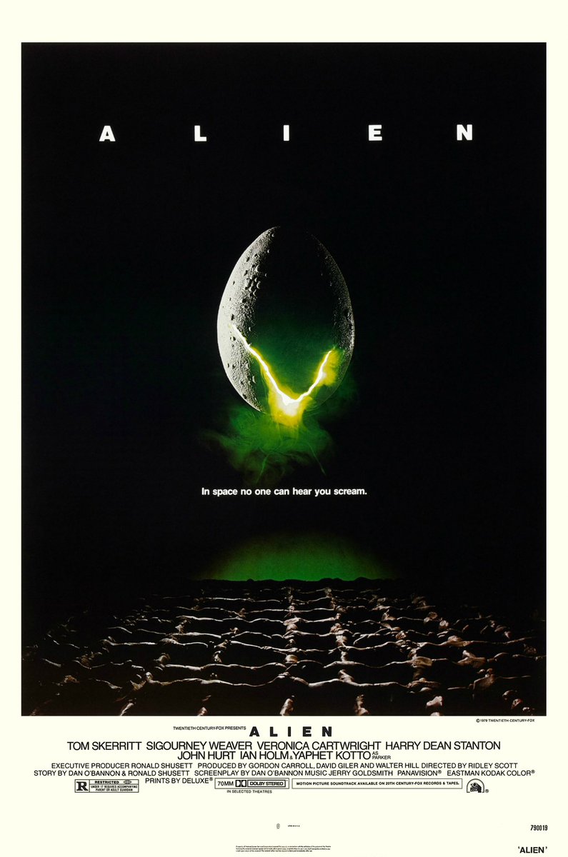 #NowWatching 
Alien (1979) on the big screen 🙌🏼