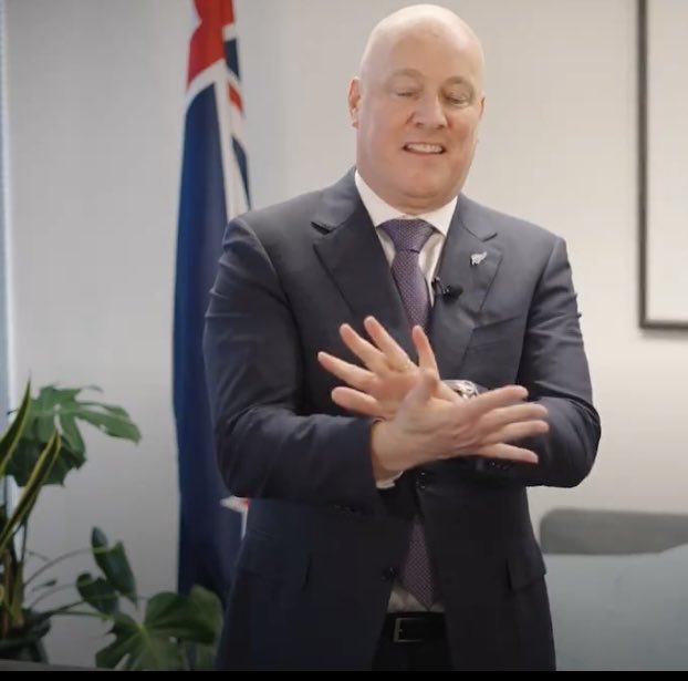 Look, if you rub your hands this way and then that way, things like crime suddenly disappear and things like money for tax cuts suddenly appear and that’s what hard working NZers want to see and hear.