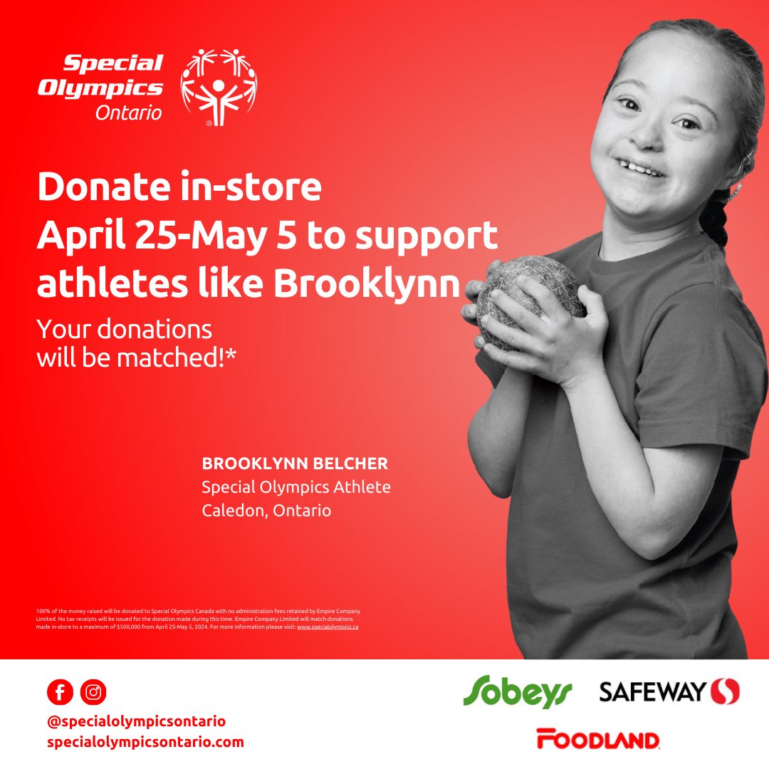 Today is the LAST DAY to make a donation in-store and have your donation matched! 💚 “Her coaches are so positive and encouraging, the team members are all so welcoming, Brooklynn absolutely loves it! She looks forward to packing her bag every Saturday for Sunday’s meet.”