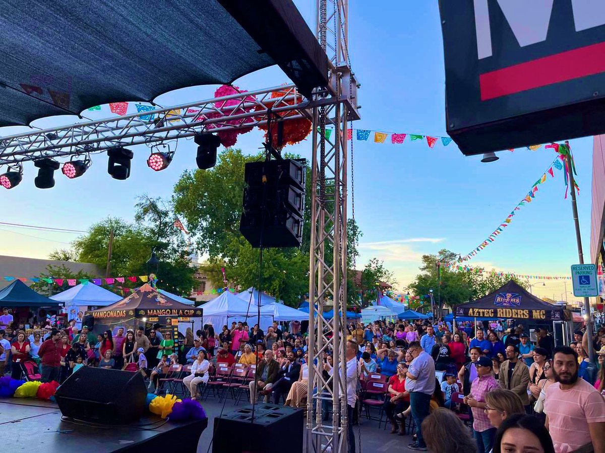 Jeff and I were honored to speak at Nogales’ Fiestas De Mayo last night. It was wonderful to celebrate with everyone! We wish you all a happy Cinco De Mayo! #CincoDeMayo