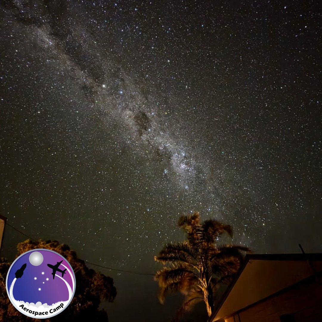 The Australian night sky can't be beaten. We are in Forster, NSW for #aerospacecamp, thanks to the NSW Government.