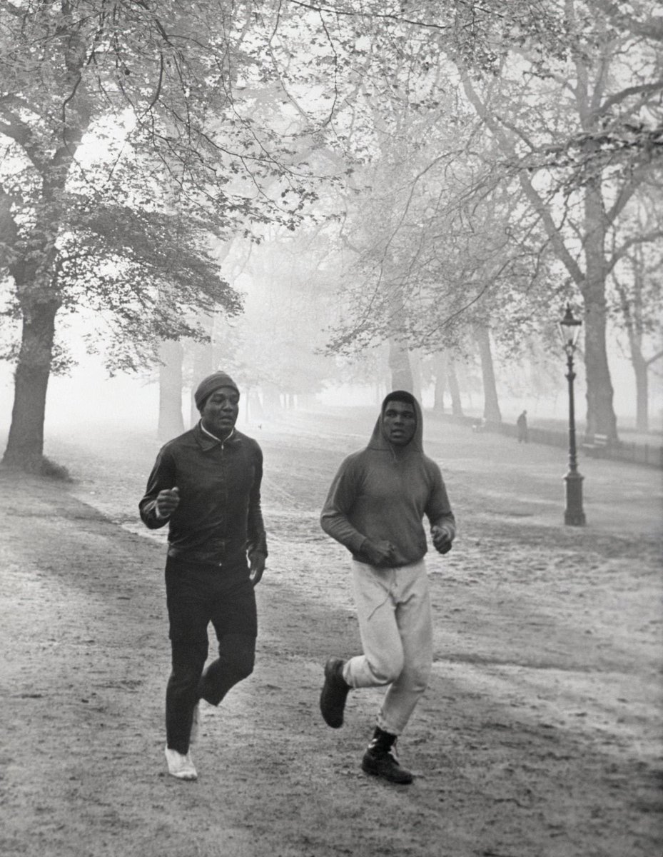 Jim Brown and Ali. 1966