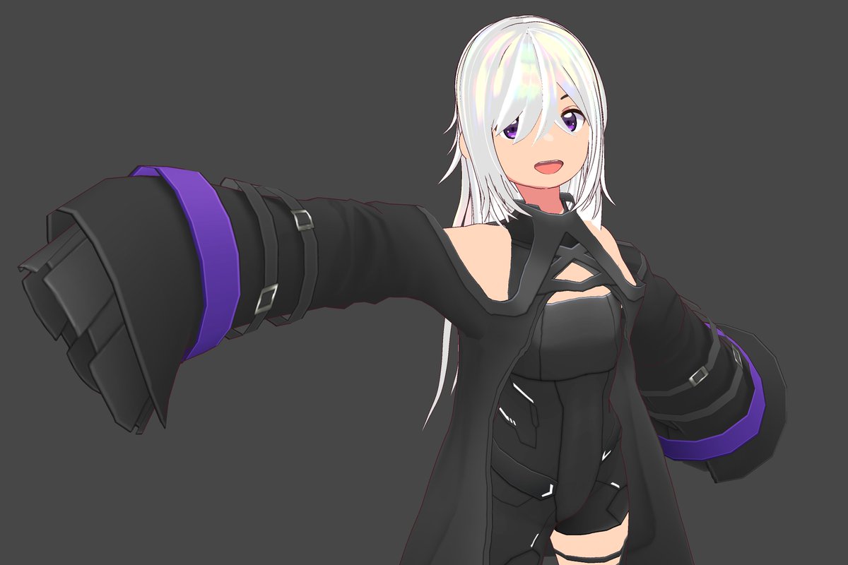 Hello Twitter! First post, I'm kinda nervous heh. My name is Nemi! I'm an alien comb jelly vtuber that's just starting out and is looking forward to streaming and making videos! I'm so excited to be here.
Model by: Me!
Outfit by: @/v_96soya_v
#VtubersEN