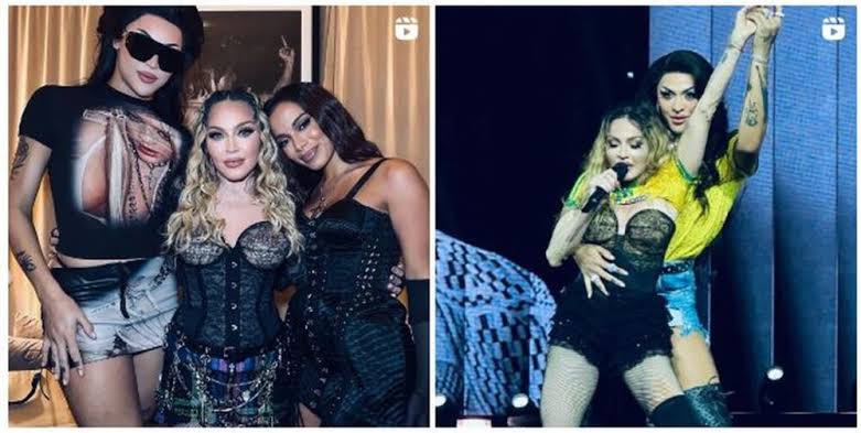 Madonna e Anitta e Pabllo