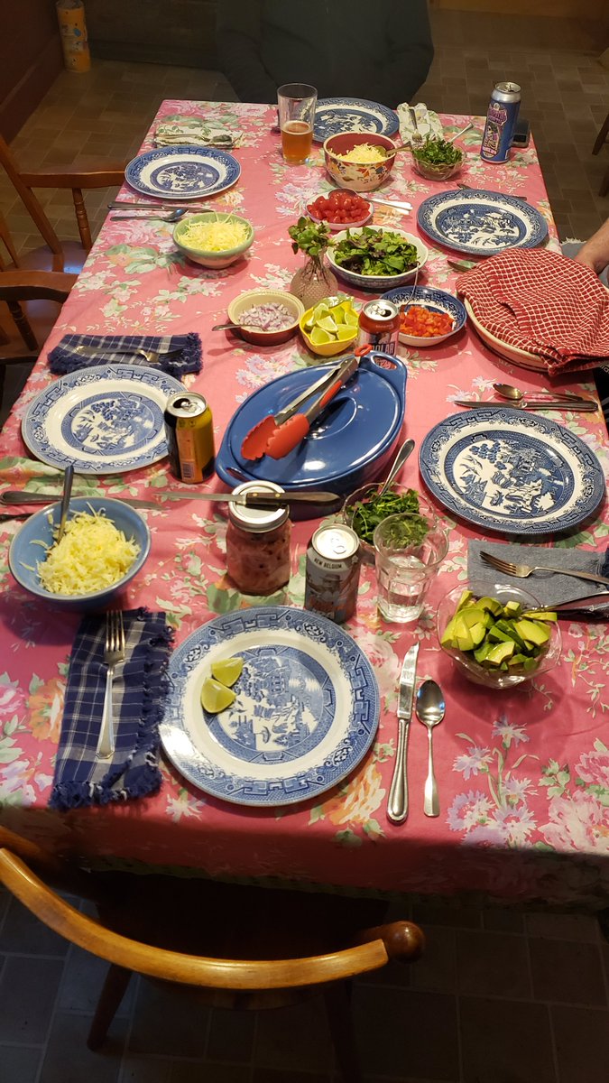 Pulled pork tacos,  followed by lemon cheesecake bites in pastry. #SundayDinner #familydinner #farmlife #rural #foodporn #country