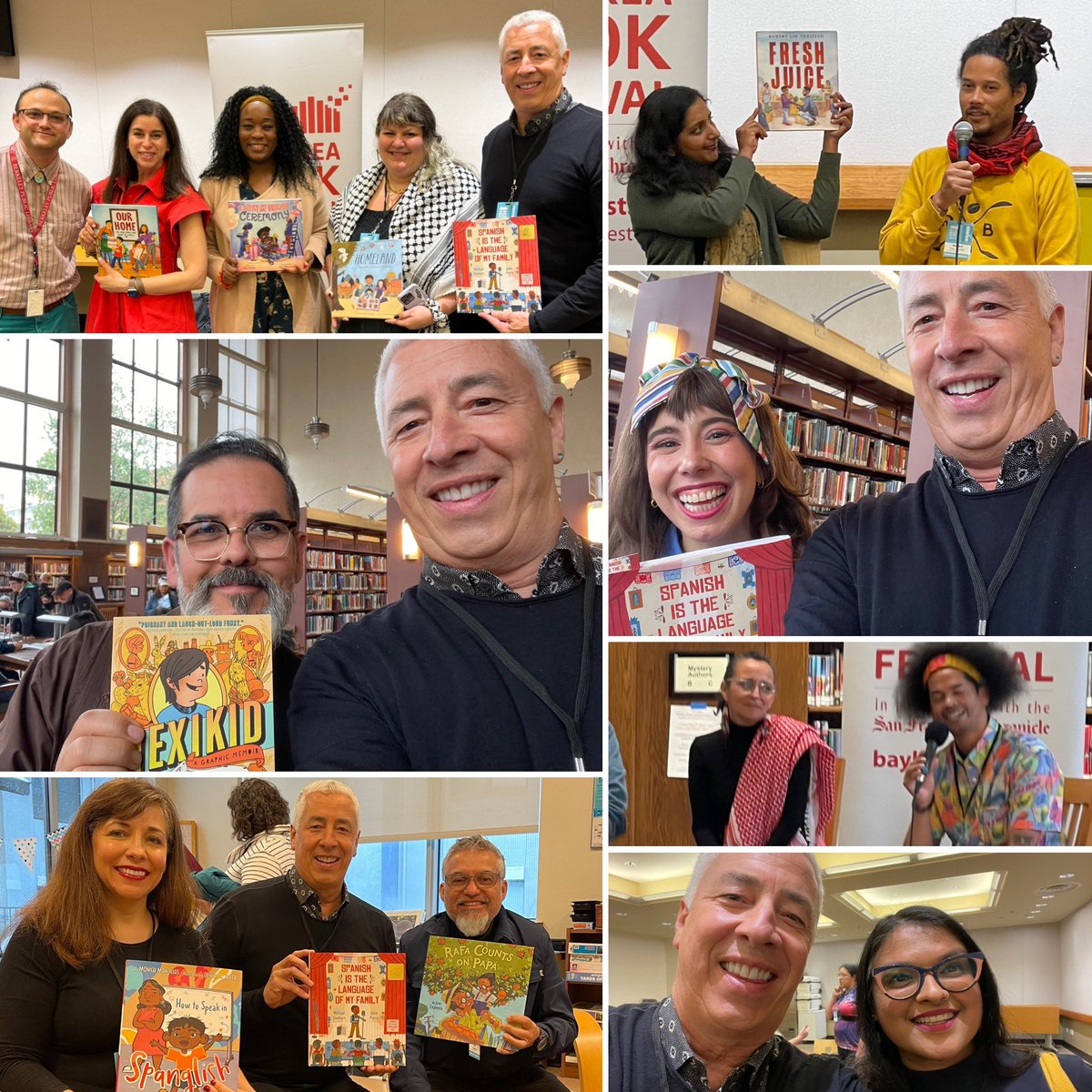 Family Day at #BABF2024 means sharing books with children and families and spending time with chosen family of fellow creators. What joy! #filledwithgratitude