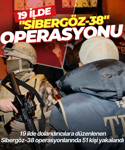 19 ilde Sibergöz-38 operasyonları
 Detaylar: liderhaber.com.tr/19-ilde-siberg…
#sibergöz38 #operasyon #yakalama #dolandırıcı