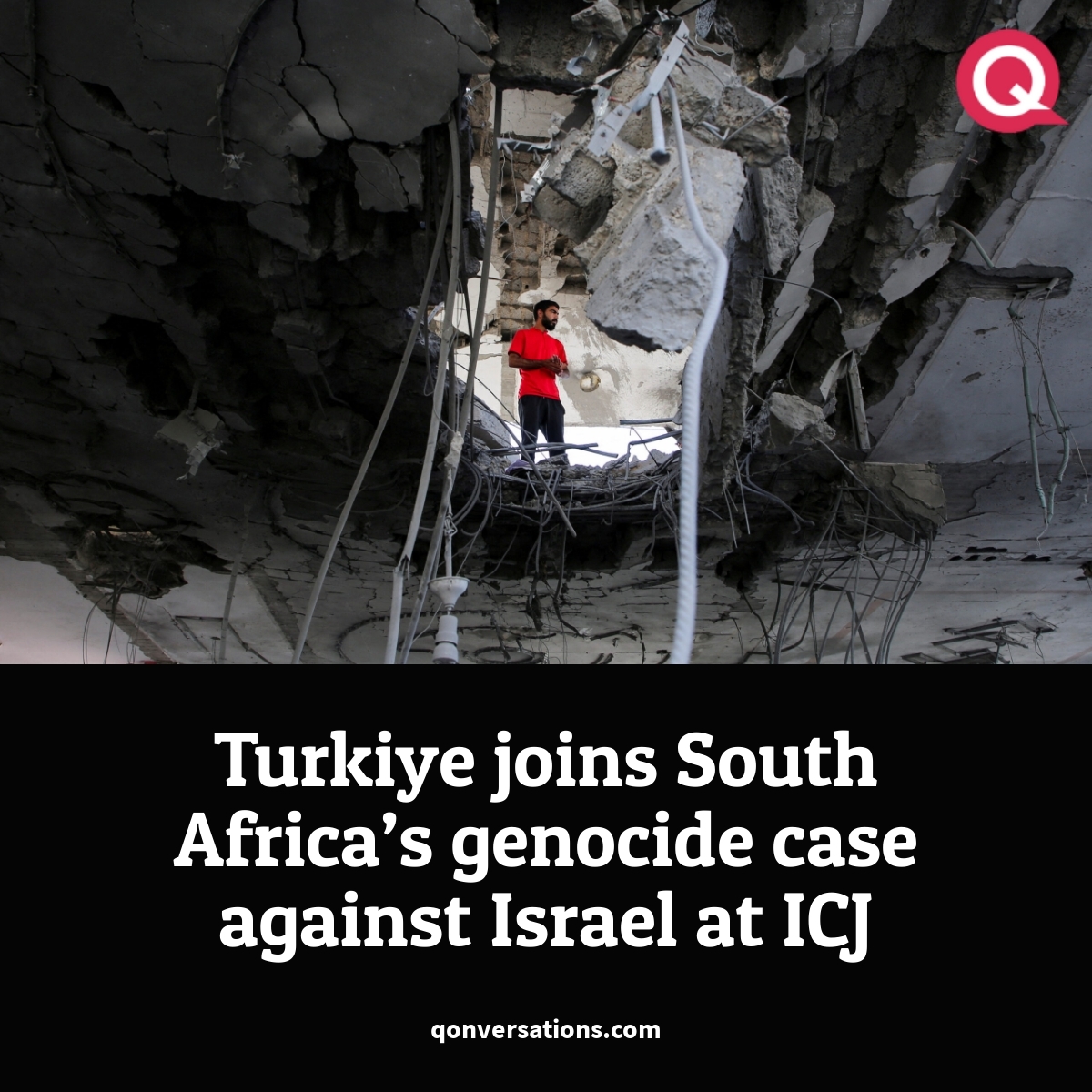 #GazaWar #Turkiye #SouthAfrica Turkiye will join in South Africa’s genocide case against #Israel at the International Court of Justice (ICJ). Find out why: qonversations.com/turkiye-joins-…