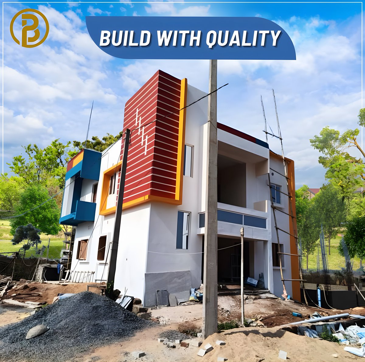 Build your home with top quality materials !
We always use the best quality materials for the new home construction. Visit us on patrabuilders.com for more information
#bestqualitymaterials #qualityfirst #constructionindustry #constructioncompany #homebuilders #newhome