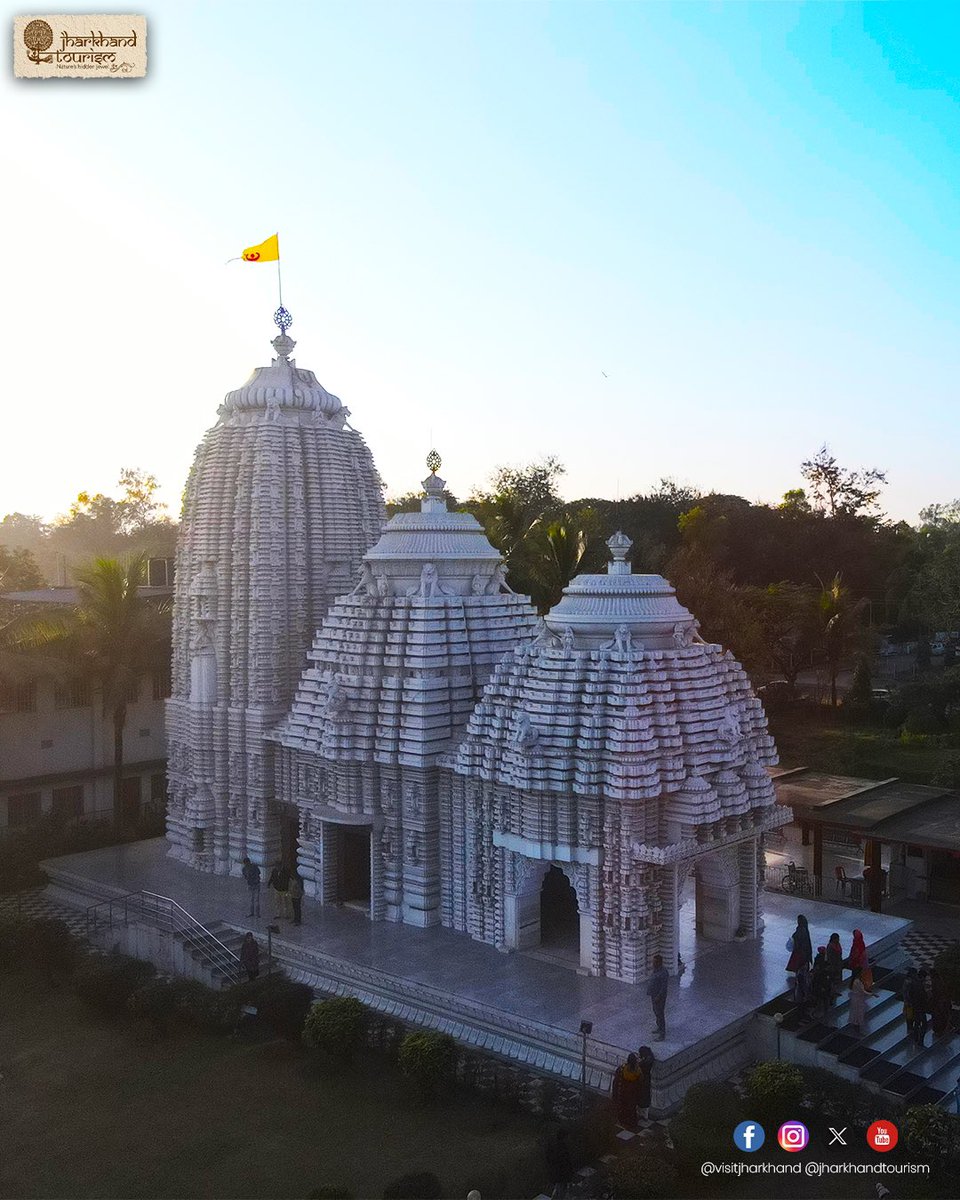 Explore the spiritual heart of Bokaro at the Jagannath Temple, known for its grand #architecture and #religious importance. Dive into the city's culture and #heritage. A must-visit for spiritual and #cultural seekers. #VisitJharkhand #CulturalExperience