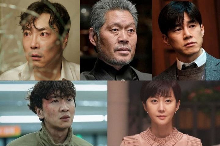 Cho Jin Woong, Yoo Jae Myung, Kim Moo Yul, Yum Jung Ah and Lee Kwang Soo. No Way Out cast is so good🔥 #NoWayOut #노웨이아웃 #ChoJinWoong #조진웅 #YooJaeMyung #유재명 #KimMooYul #김무열 #YumJungAh #염정아 #LeeKwangSoo #이광수