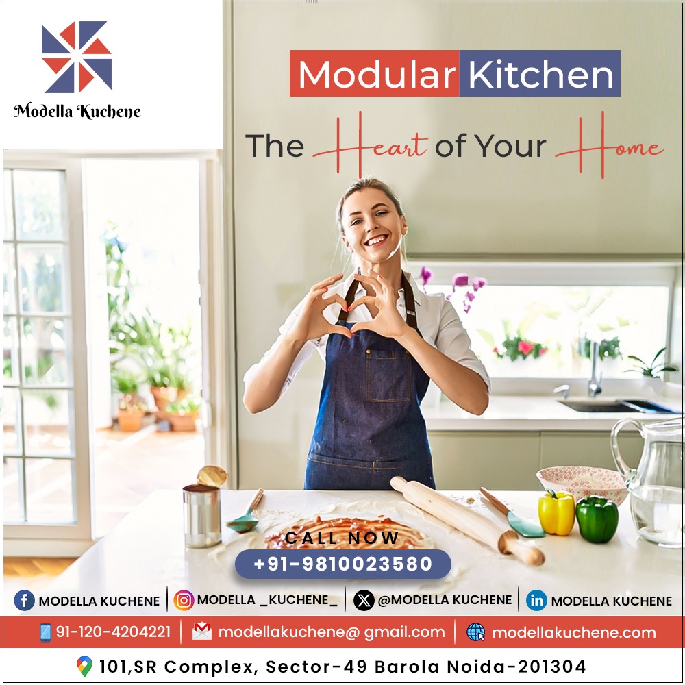 Modular Kitchen
The Heart of Your Home

CALL NOW +91-9810023580

#kitchen #kitchendecor #noida #callnow #modularkitchen #modulardesign #ModularKitchenDesigns #kitchenware #kitchenrenovation #kitcheninspiration #KitchenInnovation #kitcheninnovations #kitchenrenovation #home