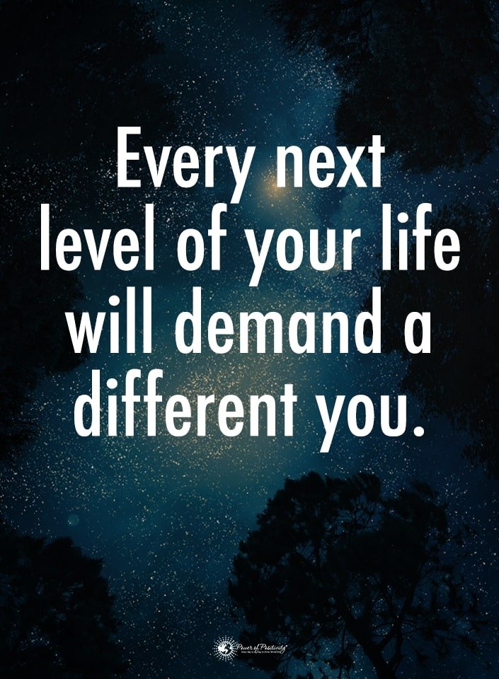 Level up your life by embracing change and becoming a better version of yourself. #growthmindset #newbeginnings #motivation #adaptandthrive #transformation #MondayMotivation #ThinkBIGSundayWithMarsha
