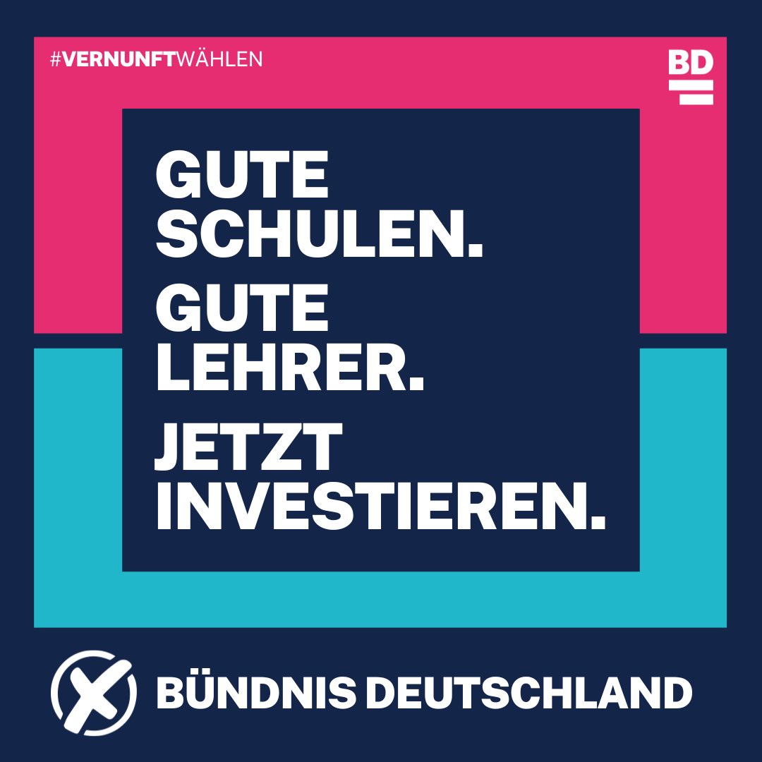 Wenn unsere Kinder und deren Bildung so wichtig ist, wie die Parteienlandschaft seit Jahren propagiert, warum passiert dann genau das Gegenteil? #vernunftstattideologie #kindersindunserezukunft #bündnisdeutschland #schulenaufwerten #europawahl2024 #freiheitwohlstandsicherheit