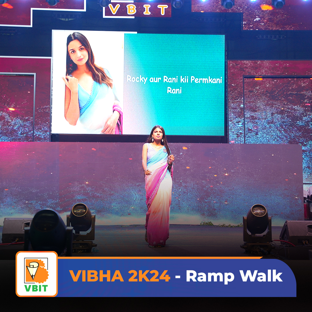 VBITHYD's tweet photo. Relive the glamour and elegance of 𝐕𝐈𝐁𝐇𝐀 𝟐𝐊𝟐𝟒's Ramp Walk.
#VBIT #VIBHA2K24 #RampWalk #Model #Ramp #RampWalkModel #Modeling #Style #Charming #Glamour #Entertainment #Fashion #FashionWeek #StudentRampWalk #Passion #Success #Celebrating #VIBHA #Dedication #Hardwork #Event https://t.co/tbVPWcb2fB