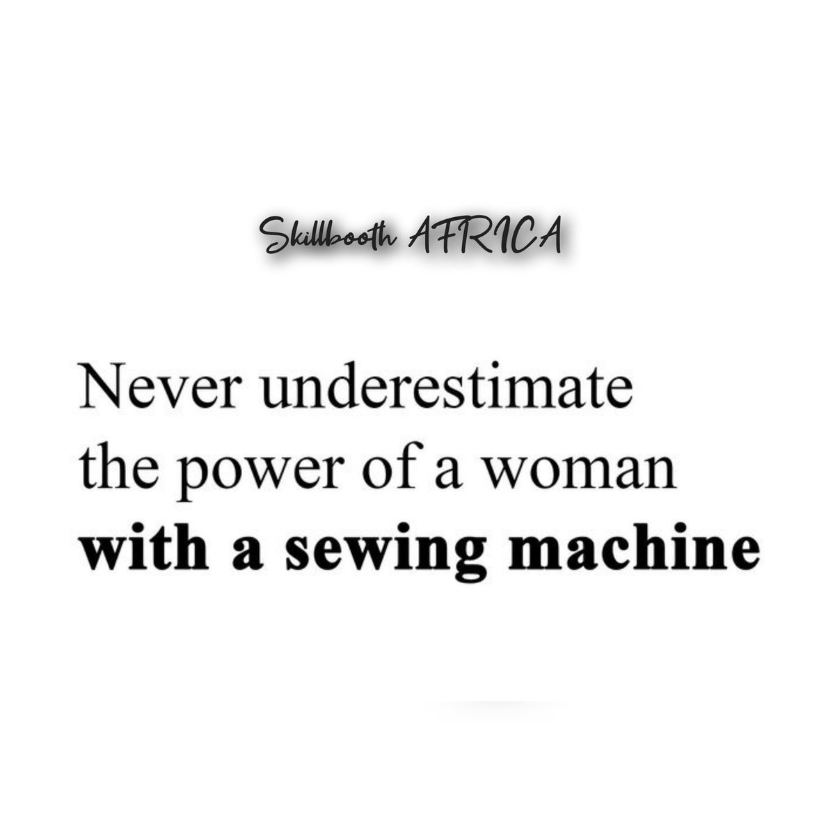 Sewing is like cooking, only the mess stays in the sewing room. @KakwenzaRukira @USAIDUganda
@SkillsKlinic @EUinUG @XUgandans @unwomenkenya @InspiringLadies @WomenUganda @ntvuganda #womenfashion #womensupportingwomen #womenleaders #sewing #youthempowerment #girlchildeducation