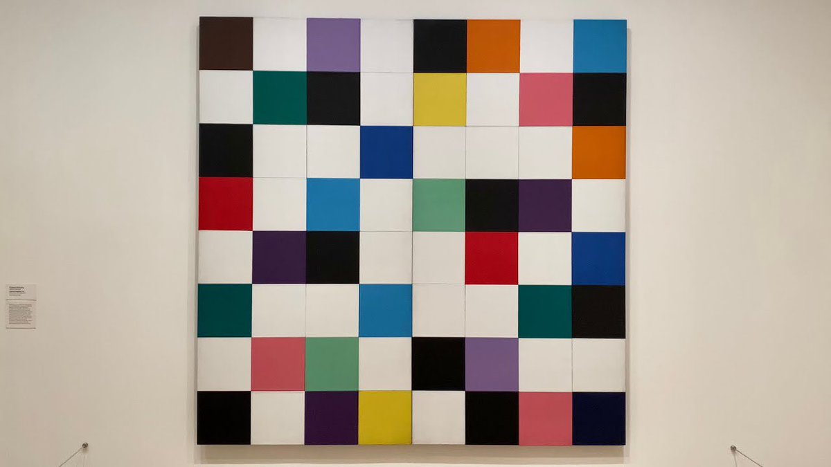 Mind you this painting literally changed my fucking life. Dead serious. Colors For a Large Wall by Ellsworth Kelly btw