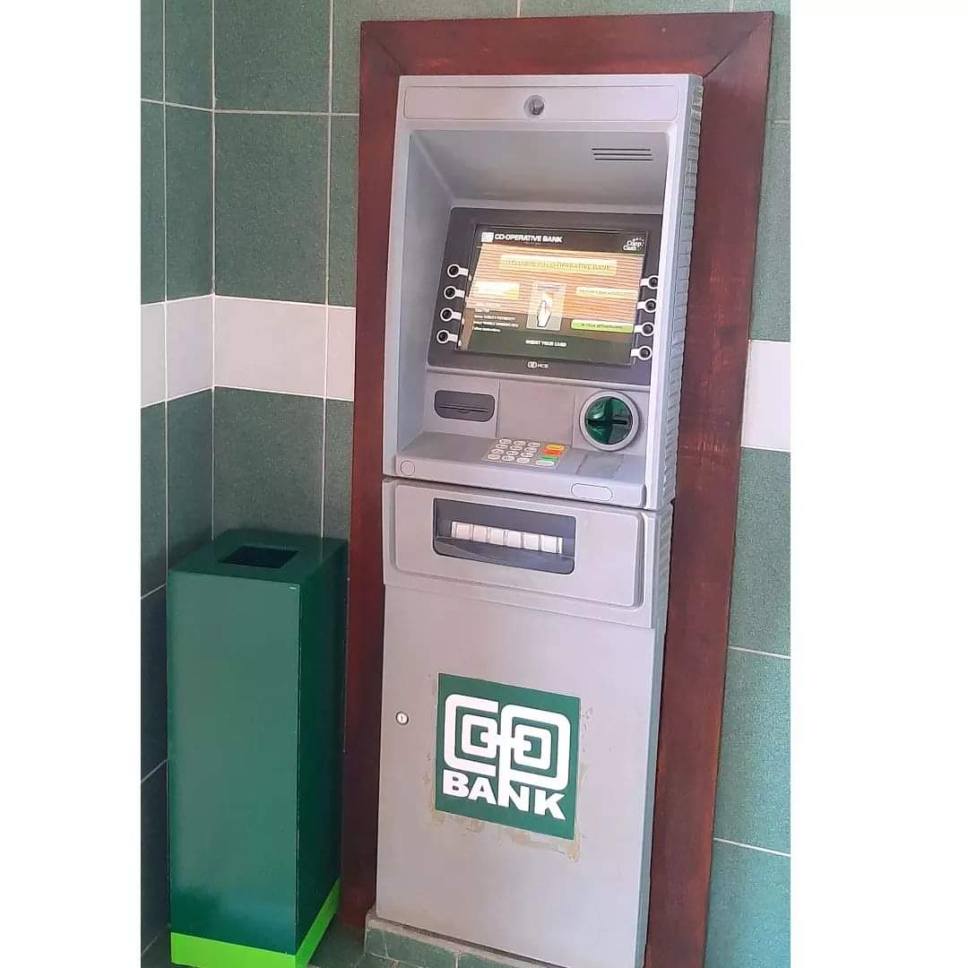 Enjoy easy access to your account 24/7 @Coopbankenya ATM. ✅Cash Withdrawals ✅Cash Deposits ✅Account Balance ✅Mini-Statements ✅Card PIN Change ✅Paying of utilities ✅ MCo-opCash Withdrawal Services (Cardless Withdrawals) Located on ground floor next to Divine water