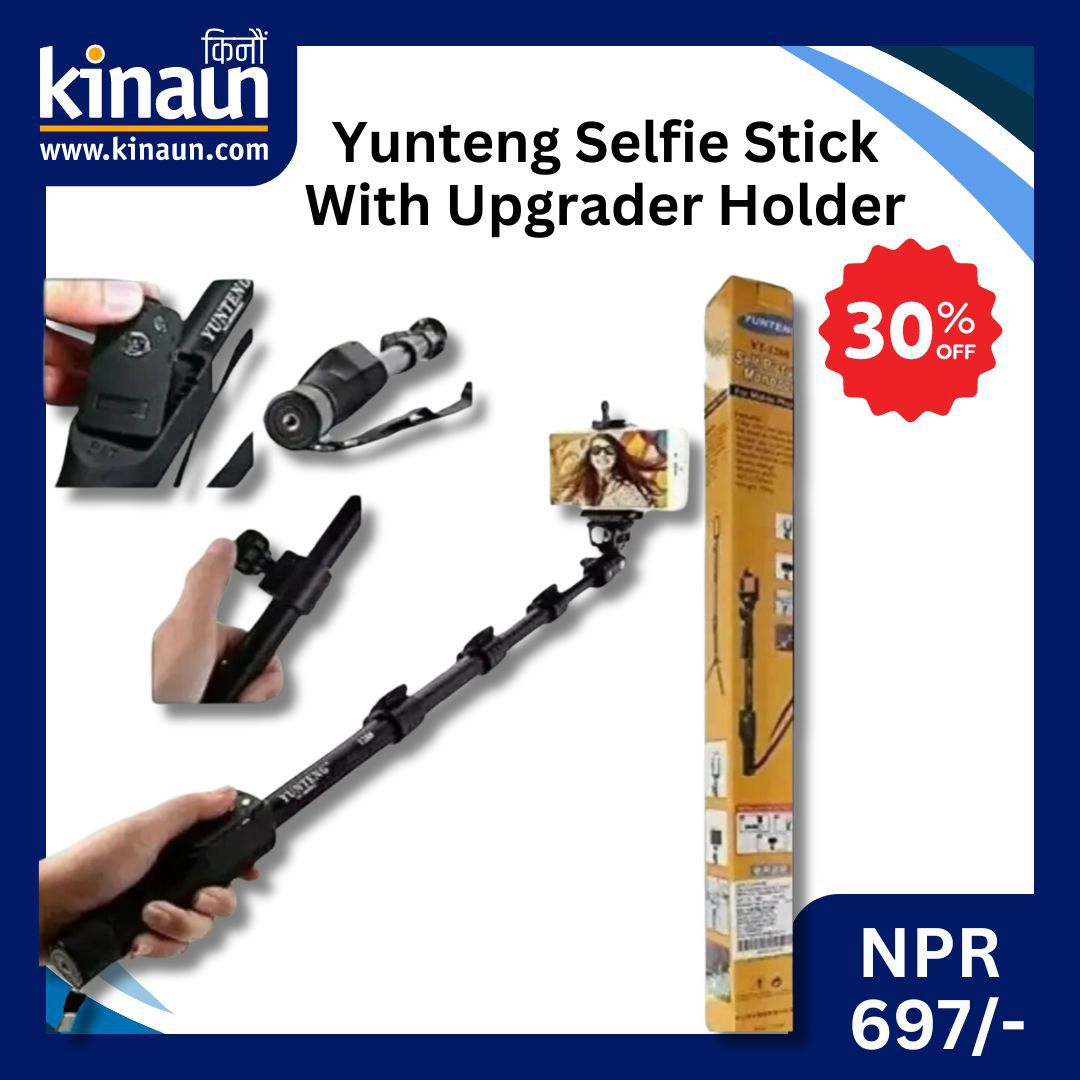 Flat 30% OFF on Yunteng Selfie Stick With Upgrader Holder
trello.com/c/TXXstm3K/588…

#yunteng #selfiestick #selfie #mobileaccessories #discount #offer #kinaunshopping #किनौं