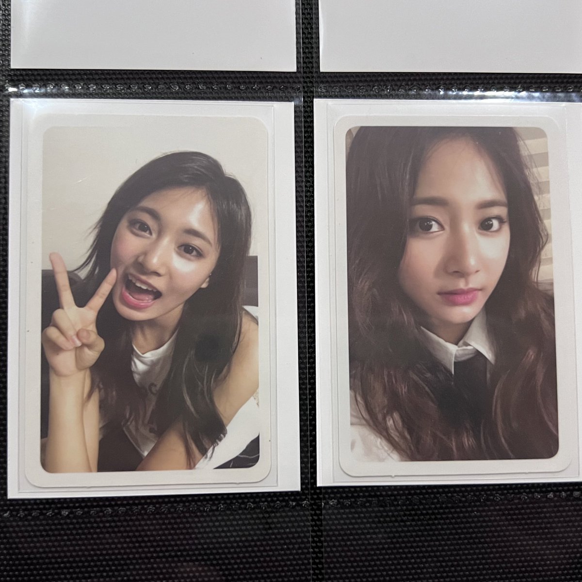🇲🇾 only 
[wts] official twice’s tzuyu album pc set

💸 :
fancy — RM140 (10 pcs)
likey — RM30 (2 pcs)

💌 free postage to WM (10 - em)
💰tng, s-pay, bank transfer

‼️ only selling as a set, don’t ask to buy individual cards

#pasartwice #wtstwice @pasartwice