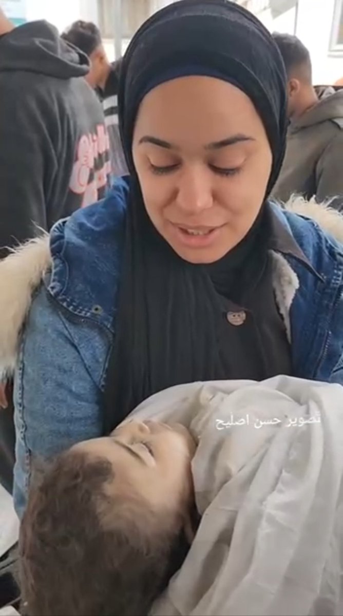 Hani was born in October 2023, two weeks into the Israeli war on Gaza, when his father and mother were killed in an Israeli airstrike. Back then, doctors managed to save him out of his mother's womb, and the baby was named Hani after his father.

This morning, the baby Hani was…