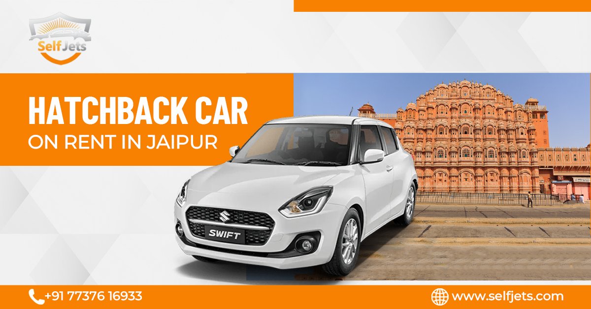 Explore Jaipur hassle-free with our Hatchback Car Rental services. Whether you're visiting for leisure or business, Self Jets offers convenient options for Hatchback Car Rental in Jaipur.

Book Now - selfjets.com/self-drive-car…

#selfjets #carrental #jaipur #selfdrive