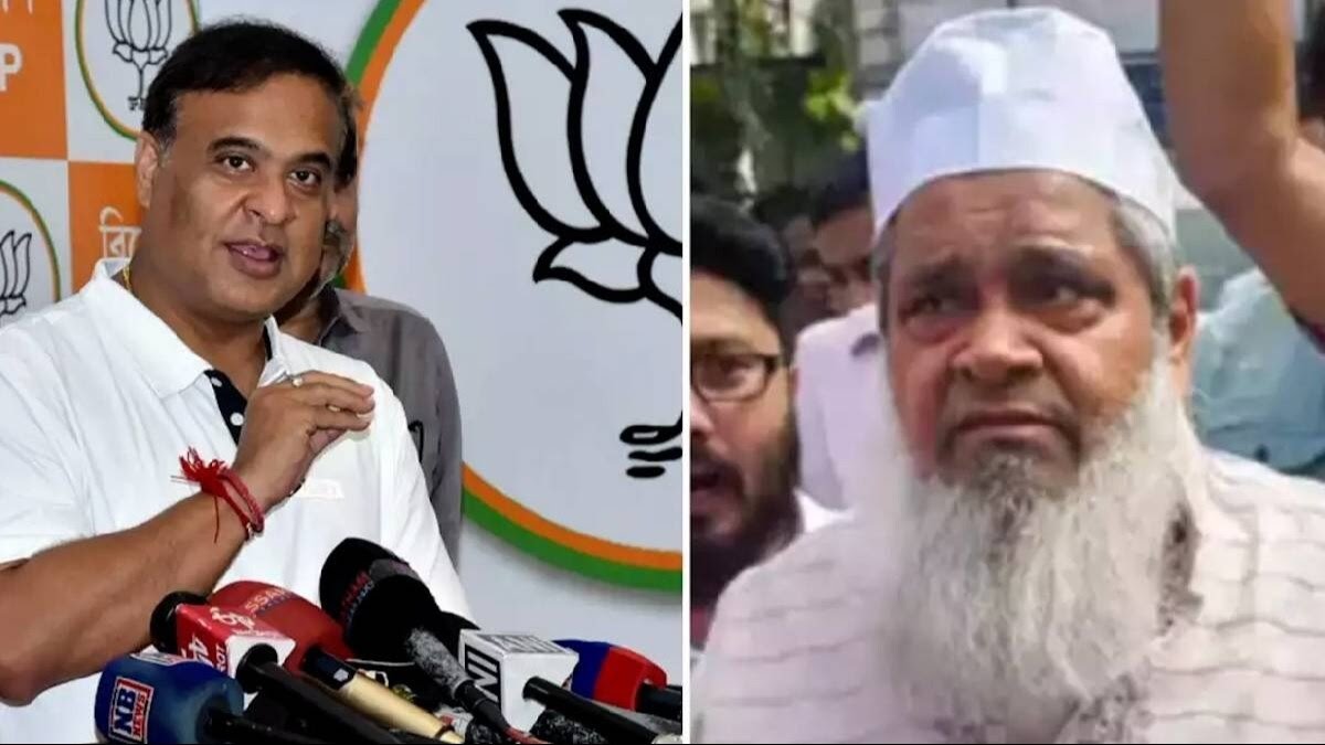 Badruddin Ajmal - We will undertake the construction of 700 madrasas if we win.

CM HIMANTA BISWA SARMA 🔥: Even if Ajmal takes birth for the fourth time, govt madrassas a distant dream.

Himanta Govt has shuttered all state-run madrasas last year and converted them into…