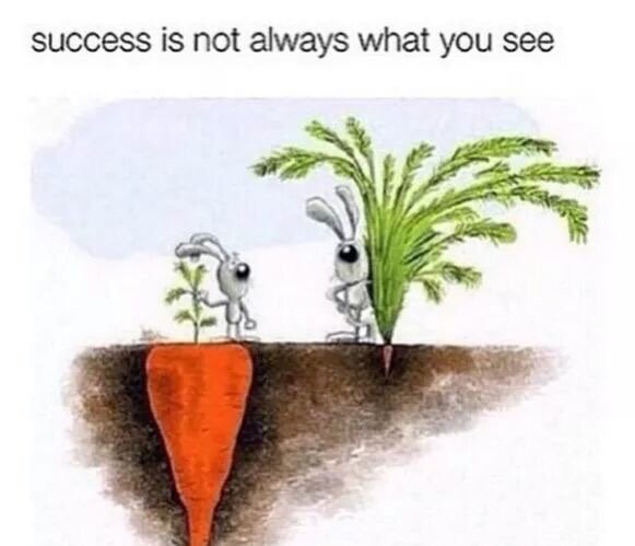 Success is not always what you see. #quote #dailymotivation