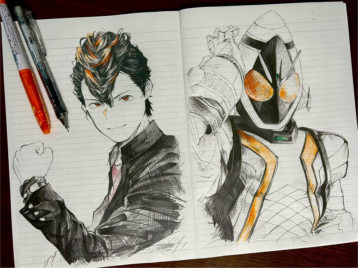 落書きキター！ #仮面ライダーフォーゼ