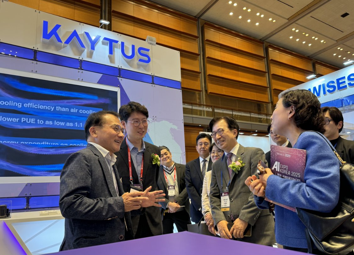 Wrapping up an incredible time at AI EXPO Korea! Huge thanks to everyone who stopped by our booth and joined our speech. We are proud to showcase our game-changing solutions leveraging #AI and #liquidcooling tech, which are transforming data centers. See you next year!