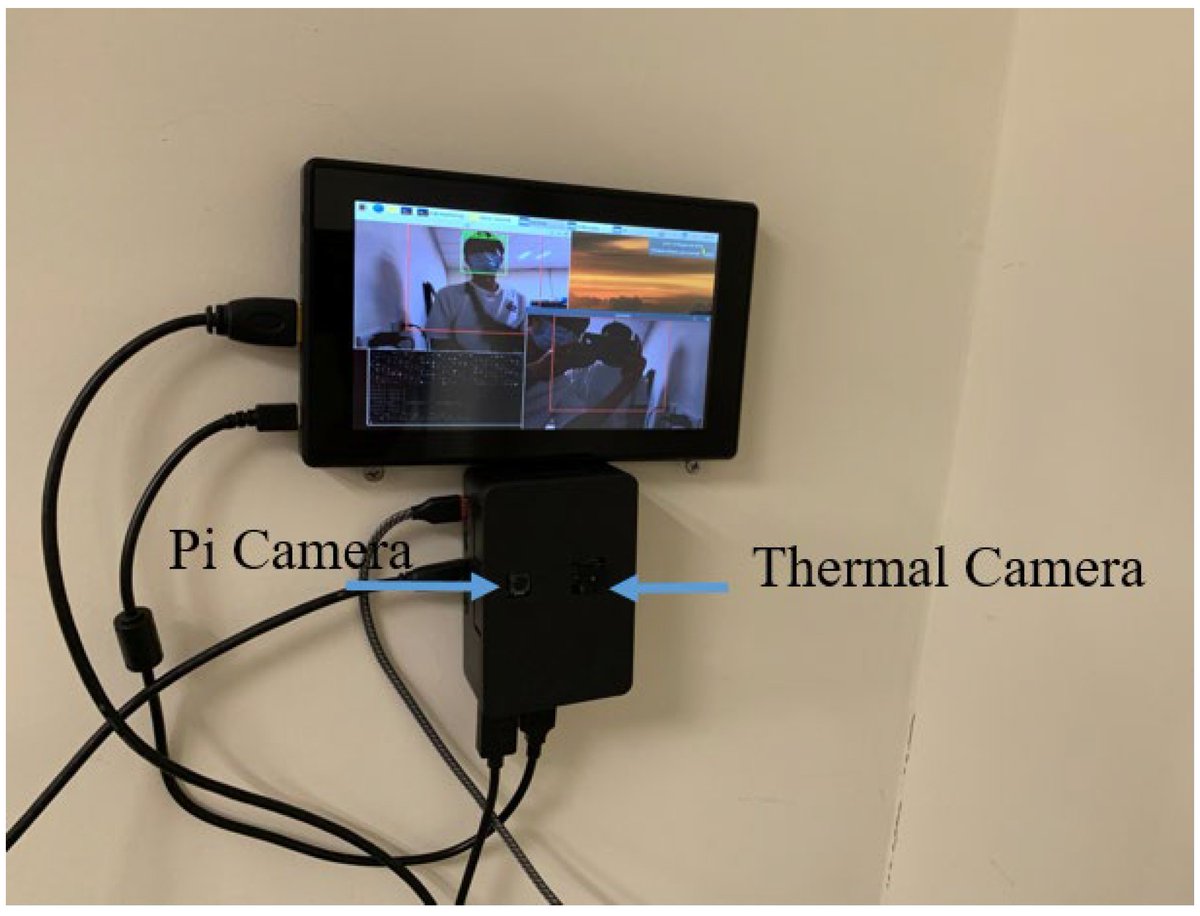 Sensors_MDPI's tweet image. Joint Masked Face Recognition and Temperature Measurement System Using Convolutional Neural Networks
mdpi.com/1424-8220/23/6…
#facedetection #maskedfacerecognition #deeplearning #embeddedsystem