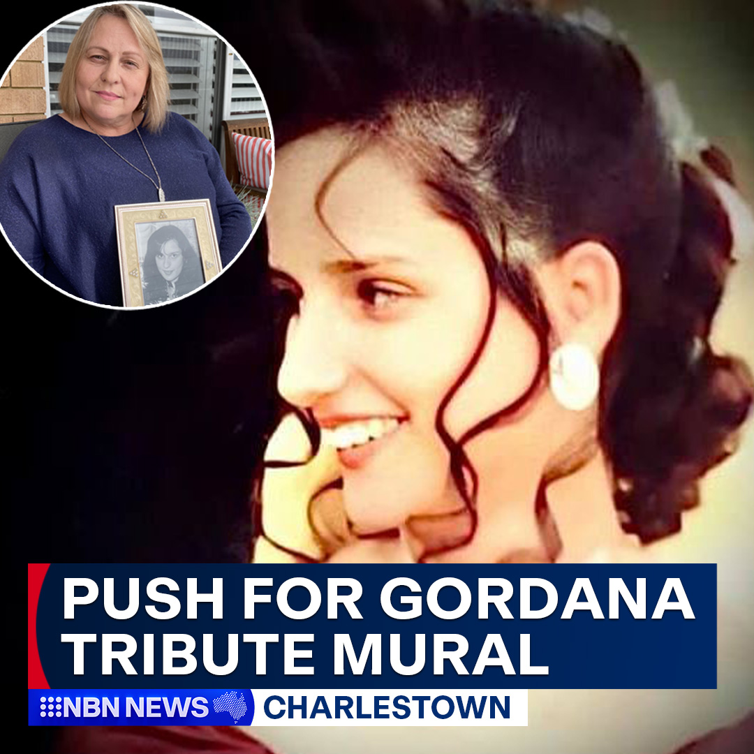 TONIGHT: There is a plan for a large-scale mural as a permanent tribute to missing teen Gordana Kotevski, to mark the painful 30-year anniversary since she went missing from Charlestown.

Her family is tonight asking for support to make the meaningful mural a reality. #NBNNews