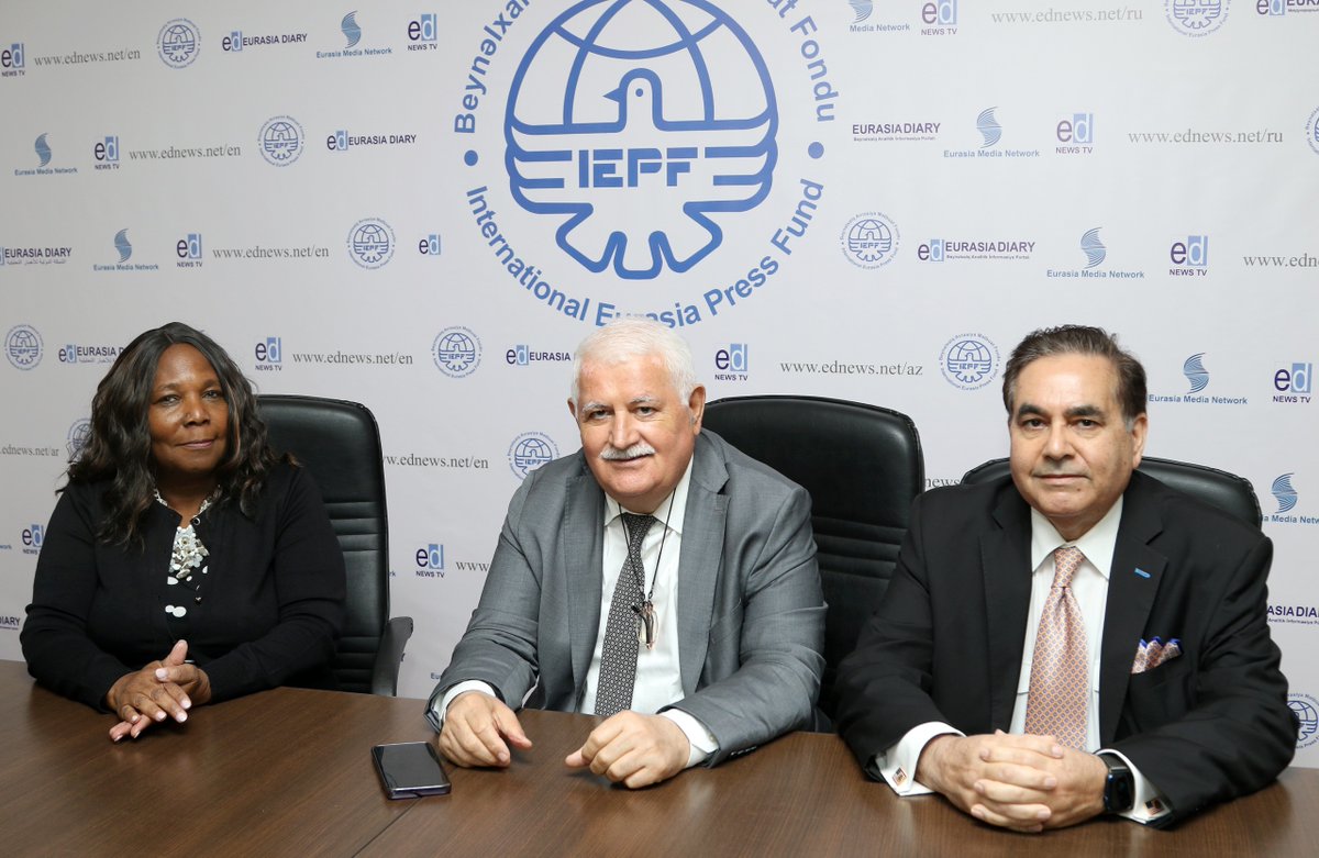 Dr. Jannah Scott, CEO of the @AcrfInfo 🇺🇸 and Mr. Adnan Khan, the chairman of @CouncilofPakis1 🇵🇰 visited IEPF head office. We talked about the culture and multicultural values of #Azerbaijan 🇦🇿 and #Karabakh.