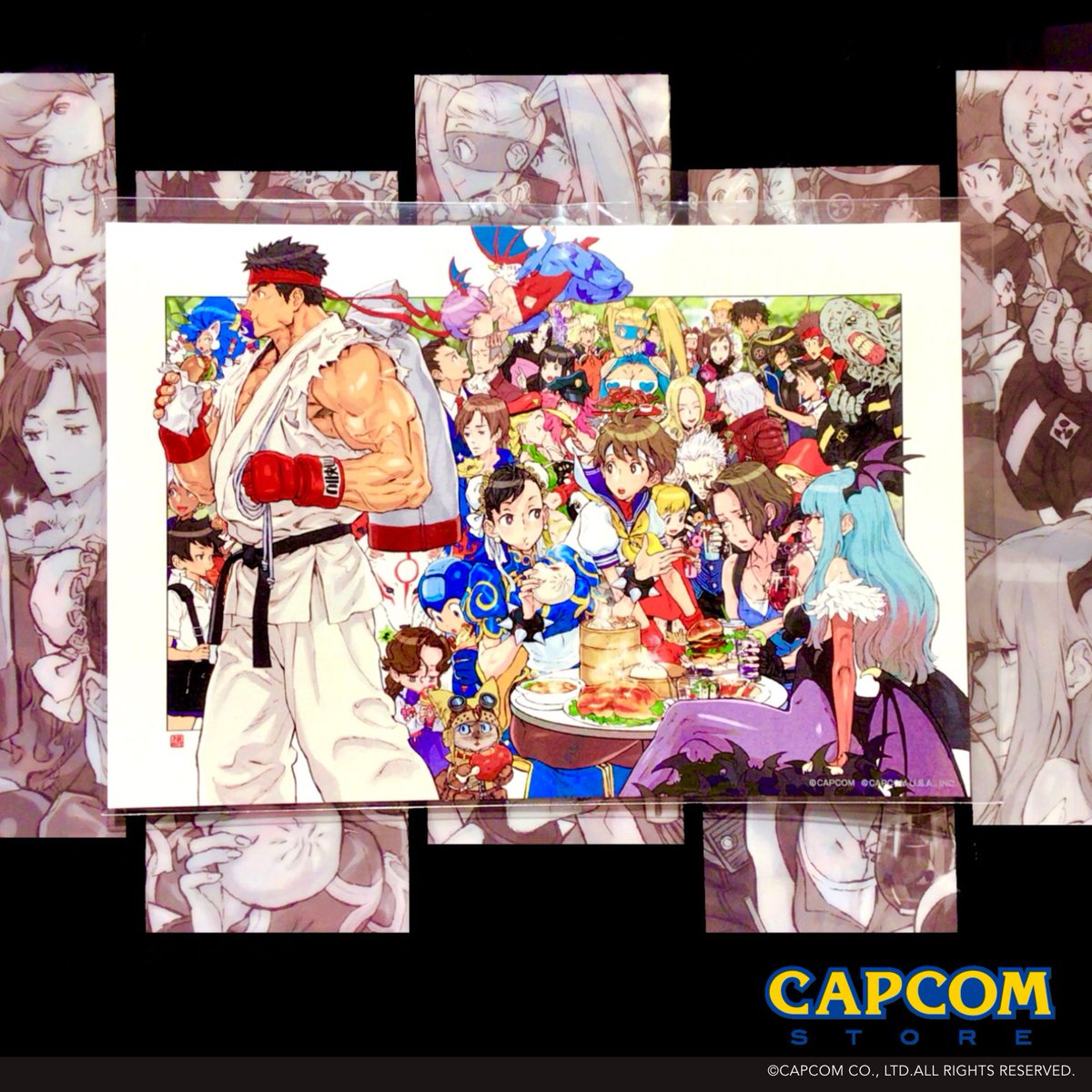 カプコン」 グッズをご紹介！ □「西村キヌ」描き下ろし ポストカード