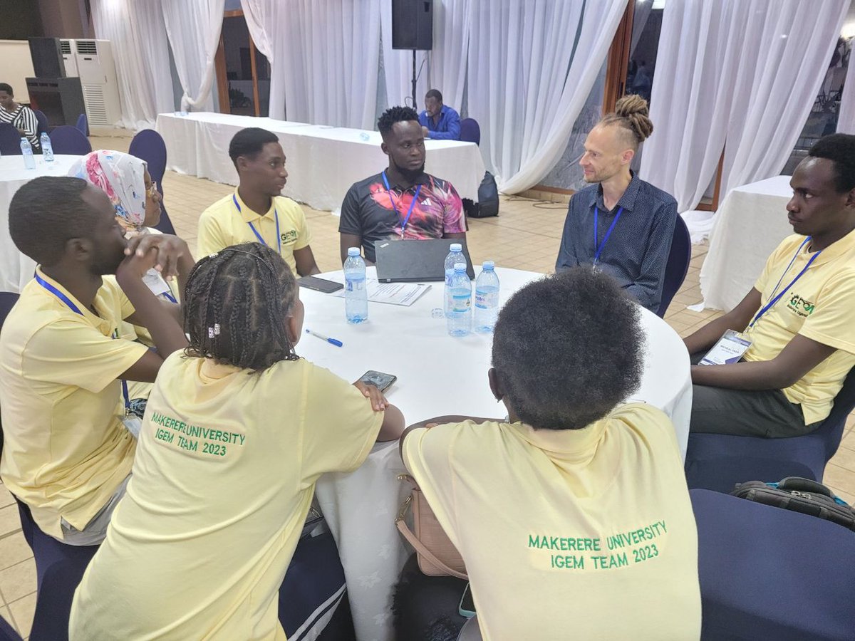 iGEM MAKERERE 2023 (@2023igem) on Twitter photo Congratulations <a href="/MichaelKoepke80/">Michael Köpke 🏭💨+🧬🦠=♻️⛽🧴🧵</a> We are so grateful for your impact towards our #SynBio innovative journey. Congratulations <a href="/MichaelKoepke80/">Michael Köpke 🏭💨+🧬🦠=♻️⛽🧴🧵</a> We are so grateful for your impact towards our #SynBio innovative journey.