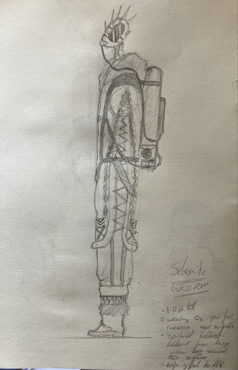 finalised design for a selenite warrior in The Next Great Adventure, what do you think?