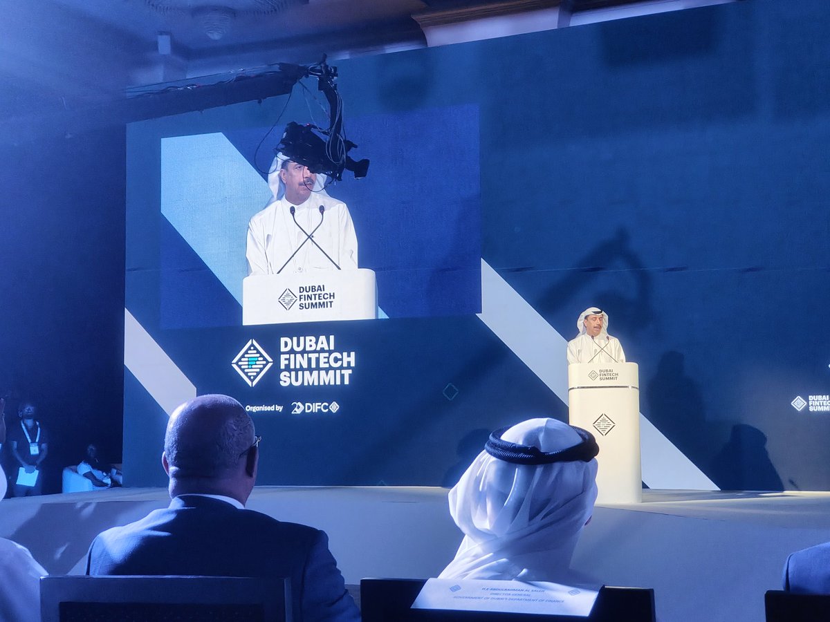 fintech_consult's tweet photo. H.E. Essa Kazim, @DIFC Governor, gives his welcome speech at the @DubaiFinTechSum 2024. Please meet our managing partner @jochenbiederm here at the Summit.  #FinTech #DIFC #DubaiFinTechSummit #DFS2024 https://t.co/gjzzeapT3a