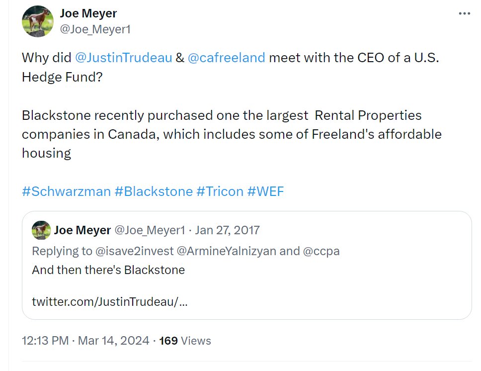 @GSawision Thats one of the areas that @cafreeland announced affordable housing These properties were built, owned by Tricon. But Tricon was sold to Blackstone. What the hell is going on? twitter.com/Joe_Meyer1/sta…