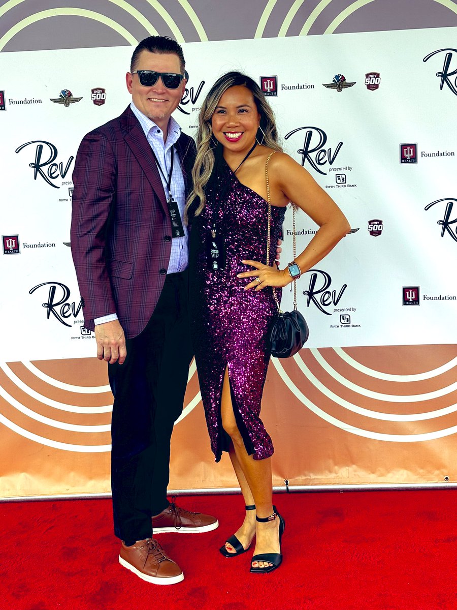 ChristineW08's tweet photo. Kicking off the 🏁Month of May🏁 with the BEST FUNdraiser in Indy 🌟 @RevIndyEvent supporting @IUHealthFdn 🏁💃🏻🪩🏎️💨 @WTHRcom is proud to be the media partner of such a great cause ❤️ #ThisIsMay #RevIndy2024 @IMS @CarolHoward79 @IrishPurge https://t.co/lO4MURpnPe