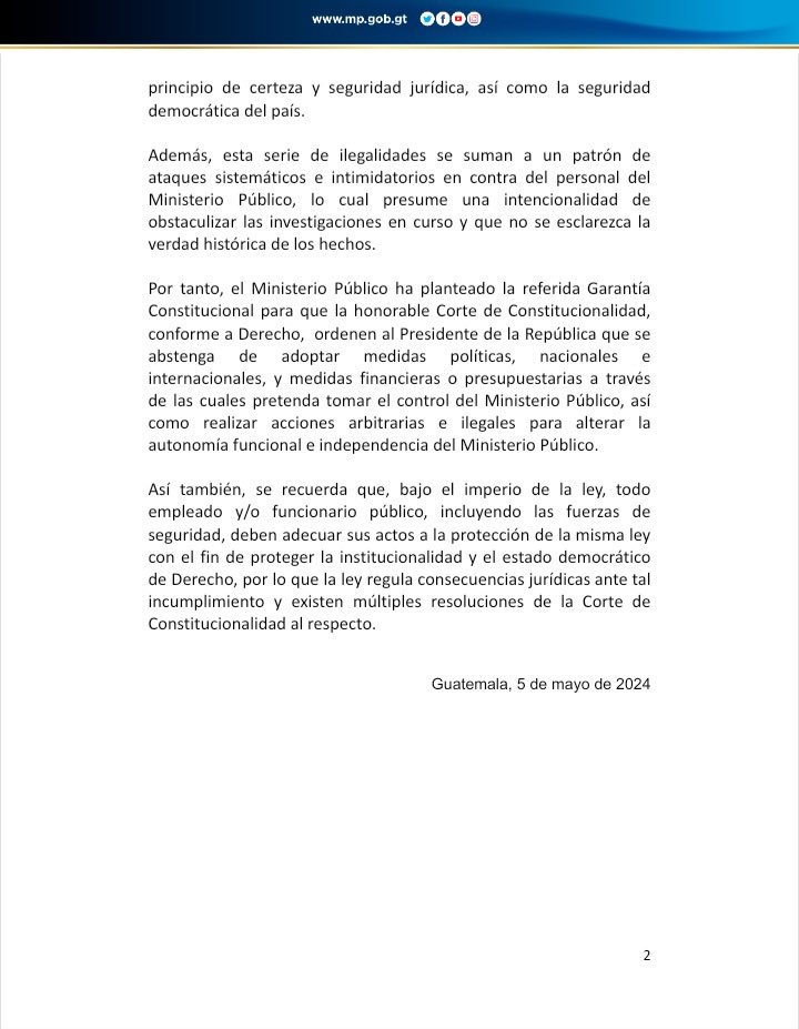 aleprensa's tweet photo. @MPguatemala a la población Guatemalteca informa. https://t.co/zEo56cZYXL