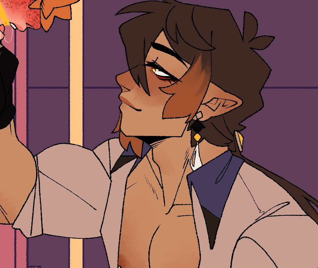 i will never get tired of drawing him looking like he's so in love that it could kill him