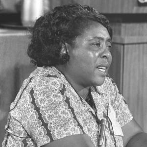 “Like some of the songs. I couldn’t translate their language, but it was the tune of some old songs I used to hear my grandmother sing. It was just so close to my family that I cried.” -Fannie Lou Hamer describing her experience in Guinea